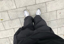 优衣库合作款男装女装宽腿工装裤休闲裤户外机能26春夏新款482883 09 黑色 L 晒单实拍图