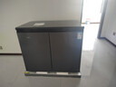 美菱（MeiLing）226升228升卧式冰箱家用商用对开两门风冷无霜定频变频电脑控温嵌入节能橱柜冰箱家商用厨房柜补贴 226升风冷无霜 电脑控温 灰色 实拍图