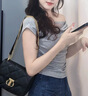 CinvaiKrose官方店小c&k包包女包2026新款斜挎包菱格链条包女生日礼物送女友 黑色Black【小号】送女友老婆女生走心 实拍图