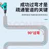 巨奇严选 下水道疏通器管道疏通器电动厨房厕所马桶疏通加长5米弹簧 实拍图