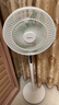 美的（Midea）【幸运草安睡1S】一级能效直流变频声控电风扇家用遥控卧室静音落地扇台式桌面抗菌大风力转页扇 实拍图