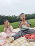 探险者（TAN XIAN ZHE）野餐垫户外加厚超大便携露营垫春游野炊草坪地垫防水防潮垫爬行垫 【今日特价】黄白格200*300cm【厚约5mm】 实拍图