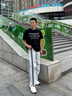李宁红糖丨老爹鞋男鞋夏季新款透气减震回弹百搭经典休闲鞋AGCW097 实拍图