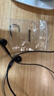 纽曼（Newmine）【TOP榜】NM-LK06 半入耳式线控有线耳机 手机耳机 音乐耳机 3.5mm接口 电脑笔记本手机适用 黑色 实拍图