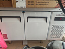 荣事达冷藏工作台商用冰柜厨房卧式冷冻柜冰箱双温大容量冷冻保鲜柜奶茶店冷柜平冷风冷不锈钢操作台冰柜 1.0*0.6*0.8米【全冷藏】全钢全铜 实拍图