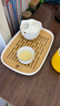 拜杰茶盘茶托 茶台小茶盘功夫茶具托盘储水式简约沥水盘茶海 小号 实拍图