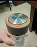 富光男女士双层玻璃杯 高硼硅玻璃304茶隔水杯子 加厚杯底500ml 实拍图