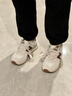 NEW BALANCE NB574官方休闲鞋女鞋复古舒适夏季透气网面礼物轻便百搭运动鞋 米白色 WL574RCF 36.5 (脚长23cm)尺码详询客服 实拍图