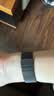 W&P新款适用苹果手表表带apple watch ultra3/2米兰尼斯金属不锈钢表带iwatch S11/10/9/8/SE3 石板49 实拍图