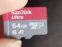 闪迪（SanDisk）64GB TF（MicroSD）内存卡 A1 U1 C10 至尊高速移动版存储卡 读速140MB/s 手机平板游戏机内存卡 实拍图