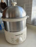 九阳（Joyoung）蒸蛋器 煮蛋器 定时 自动断电安心用 小型316L不锈钢多功能 双层蒸煮鸡蛋早餐神器ZD14-GE330 实拍图