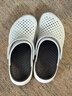 卡骆驰（CROCS）舒乐洞洞鞋沙滩鞋男鞋包头女鞋拖鞋|209964 大气灰-1FT 41 /42(260mm) 实拍图