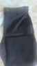 七匹狼【桑蚕丝】休闲裤男士弹力直筒水洗莫代长裤子男装 101(藏青) 33 晒单实拍图