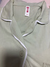 芬腾睡衣女带胸垫抑菌纯棉26春夏新款女士开衫长袖家居服套装 实拍图