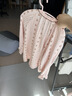婧麒（JOYNCLEON）月子服纯棉春夏款纱布产后哺乳孕妇睡衣产妇家居服 粉L jyz181399 实拍图