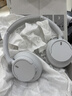 索尼（SONY）WH-CH720N头戴式无线蓝牙主动降噪耳机轻便重低音电脑耳麦AI自适应 适用安卓苹果 白色 实拍图
