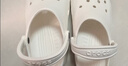 卡骆驰（CROCS）檀健次同款经典洞洞鞋轻便百搭女沙滩鞋包头拖鞋男鞋|10001 骨白色-2Y2(含智必星) 37 /38(230mm) 实拍图