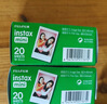 富士（FUJIFILM）【618抢先购】 instax 3英寸立拍立得相机mini迷你相纸 一次成像胶片胶卷 双包+相册+冰箱贴+收纳盒+边框贴【含20张白边】 官方标配 实拍图
