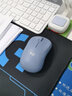 罗技（Logitech）M221无线静音办公鼠标 家用笔记本台式电脑无线办公鼠标中小手电池小巧便携 M221蓝色+鼠标垫 实拍图
