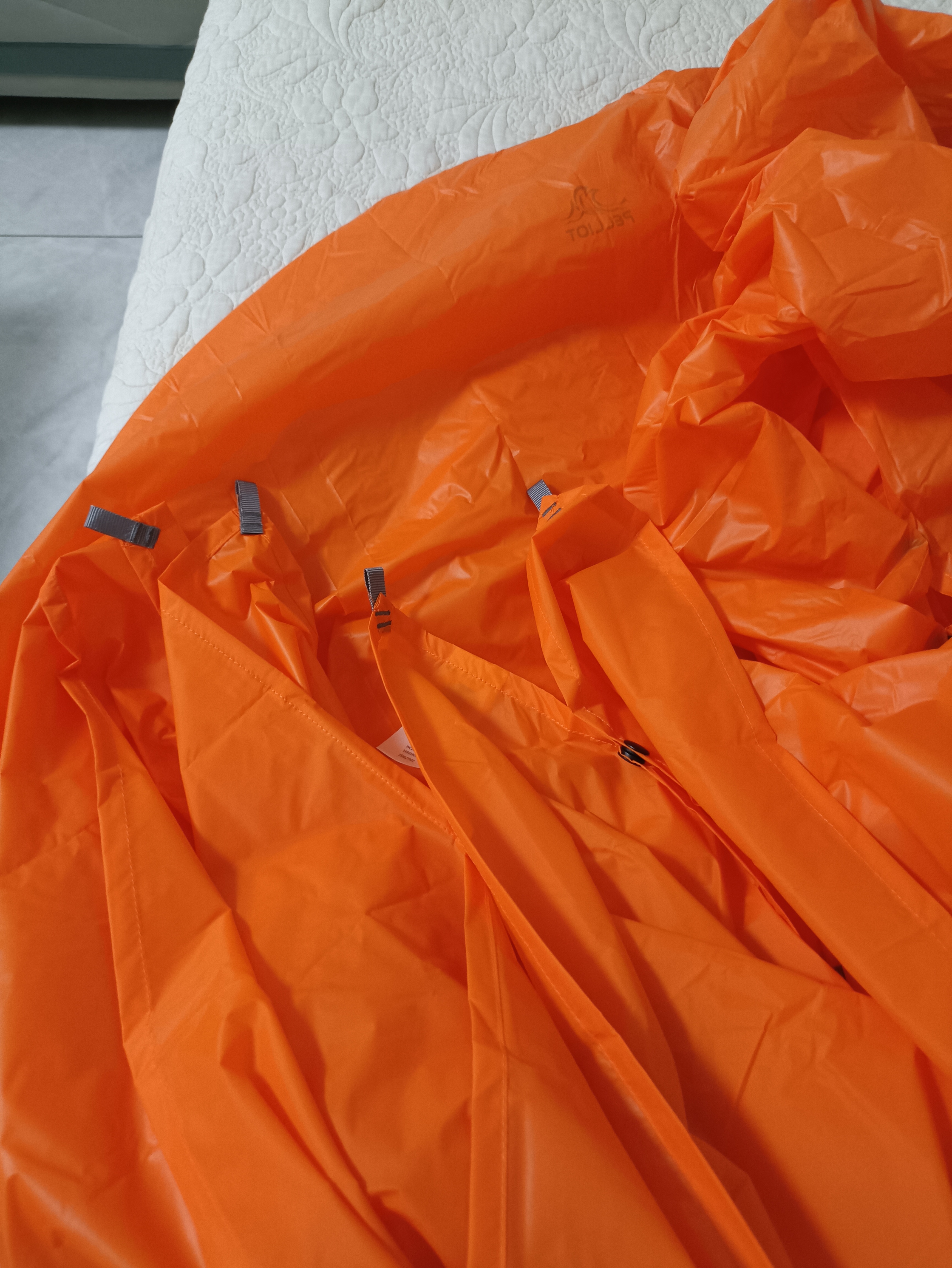 伯希和（Pelliot）户外雨衣露营登山徒步雨披三合一折叠便携防雨装备165039011 实拍图