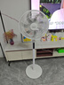 美的（Midea）【闪拆系列】一键闪电拆装直流变频家用语音电风扇一级能效轻音落地扇大风力卧室立式电扇SDJ30BC 实拍图