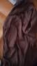 谷卓诗半高领打底衫女薄款2026春秋新款可外穿修身中领洋气内搭长袖上衣 咖啡色 XL 实拍图
