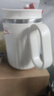 HUYO316不锈钢马克杯带茶漏办公室茶水分离泡茶杯带盖勺高颜值喝水杯 316马克杯520ml【白】配茶漏+勺 实拍图