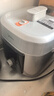 美的（Midea）【价保618】小飞侠电压力锅有钛0氟0涂层双胆高压锅5L全自动智能预约4-6人多功能一体饭煲E5825N 实拍图