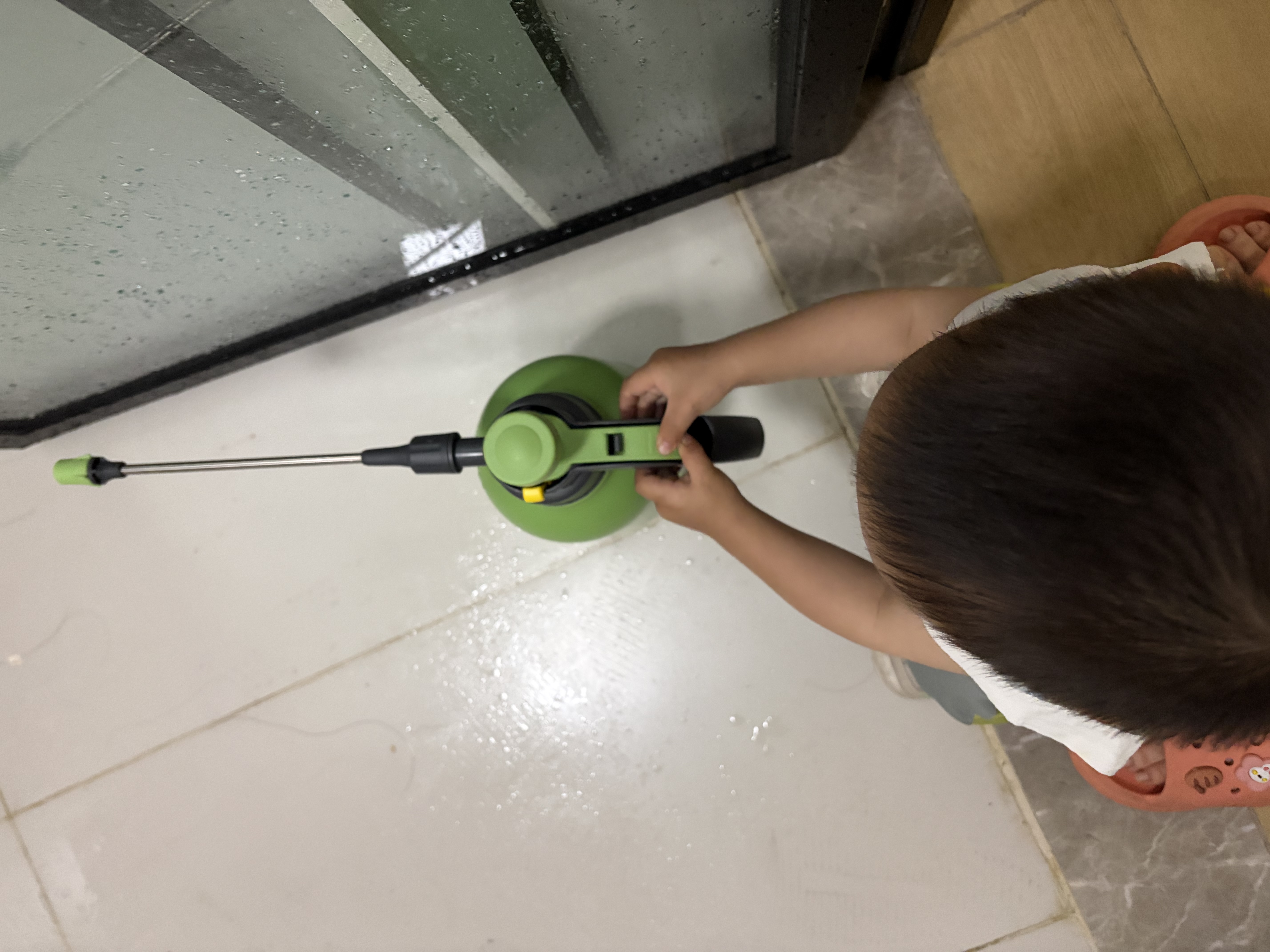 奥美优喷壶气压式高压喷水壶消毒打药浇花家用洗车清洁洒水壶喷雾器超细 实拍图
