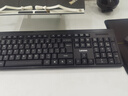 联想（Lenovo）KN210键盘鼠标套装 2.4G无线键鼠套装 全尺寸商务办公  笔记本电脑键盘台式机一体机 黑色 实拍图