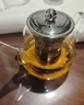 忆壶茶（YIHUTEA）茶壶玻璃泡茶壶耐高温煮茶壶加厚烧水茶具带过滤茶水壶杯子大容量 时光壶单壶小号600ml 实拍图