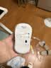罗技（Logitech）M221 轻音鼠标 无线鼠标 办公鼠标 对称鼠标 带无线微型接收器 米白色 实拍图