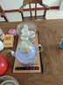 友家铺子（Biooner）全自动上水电热水壶烧水壶电茶壶煮泡茶家用办公茶台一体茶桌嵌入式茶具套装 1L 底部上水-消毒款（ 长宽37*20cm ） 实拍图
