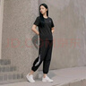 阿迪达斯（adidas）女装宽松跑步训练运动裤休闲舒适束脚卫裤长裤IA6752 黑色 S 实拍图