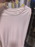 迪卡侬训练防晒打底衣长袖健身跑步运动服T恤上衣RUNW柔雾粉M-4392883 实拍图