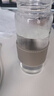 富光 男女士双层玻璃杯 水杯 支持团购定制 304杯子泡茶杯400ML黑 实拍图