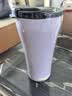膳魔师（THERMOS）便携电动搅拌杯咖啡杯新款陶瓷涂层车载办公室保温杯高颜值水杯子 膳魔师-极光紫【395ml】 实拍图