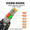 山泽打印机数据连接线2米 USB2.0方口高速打印线 支持惠普佳能爱普生打印机A公对B公 铝合金LDY20 实拍图