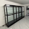 信京 手办展示柜乐高高达模型展示架泡泡玛特收纳陈列柜透明玻璃展柜 实拍图