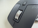 罗技（Logitech）大师系列 MX Master 3S 无线蓝牙鼠标 人体工学 办公 静音鼠标 高端 石墨黑 带无线接收器 实拍图