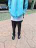 罗蒙儿童黑色西裤女童裤子男童休闲长裤小学生演出 黑色西裤 140 实拍图