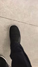 布舍元 传统千层底布鞋休闲鞋老年老人鞋老北京布鞋男51x-7701 黑色42 实拍图