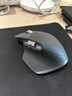 罗技（Logitech）大师系列 MX Master 3S 菁英版 无线蓝牙鼠标  办公静音鼠标 人体工学 石墨黑 无线接收器需另购买 实拍图