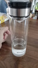 富光尚宇系列单层闷茶玻璃杯 男女士水杯 高硼硅玻璃杯子泡茶杯600ml 实拍图