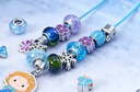 迪士尼（Disney）女孩手工串珠玩具DIY手链项链首饰盒冰雪奇缘艾莎女孩生日礼物 实拍图