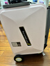 爱尔威（Airwheel）电动行李箱可骑行智能拉杆登机箱可坐可代步20英寸 SX豪华版一粉 实拍图