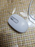 罗技（Logitech）M196 无线蓝牙鼠标 办公鼠标 笔记本商务办公家用 小巧便携 对称手型 珍珠白 实拍图