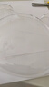 饺子盘家用透明塑料小熊果盘带蘸料格饺子甜品零食摆放盘 饺子盘1只装活动款 实拍图