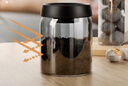 八千行茶叶罐抽真空密封罐食品级储存茶叶咖啡豆防潮玻璃罐便携茶叶罐 实拍图
