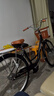永久自行车成人女士通勤亲子单车带娃实心胎轻便新款学生城市通勤单车 旗舰-曜石黑【99免装 免调试】 26寸【适合：155-175cm】 实拍图